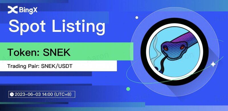 Snek Is Live On BingX