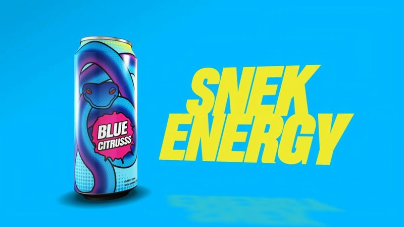 Snek Announces An Energy Drink