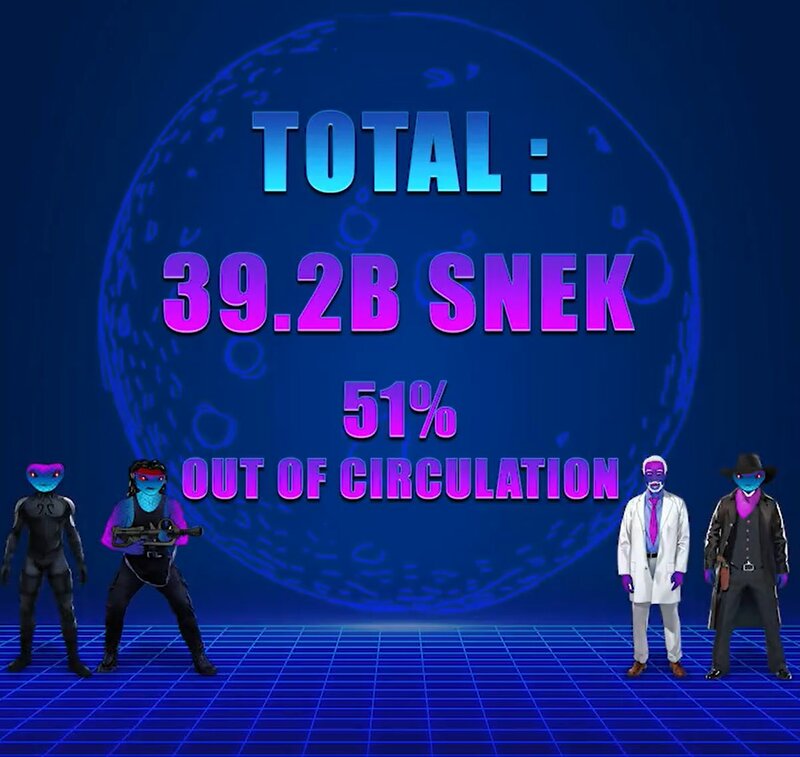 Snek Reaches 51% Of Supply In TVL