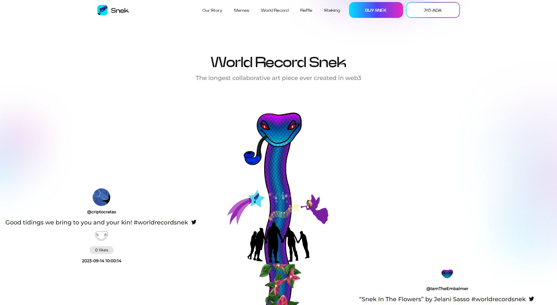 Infinite SNEK Contest Results!