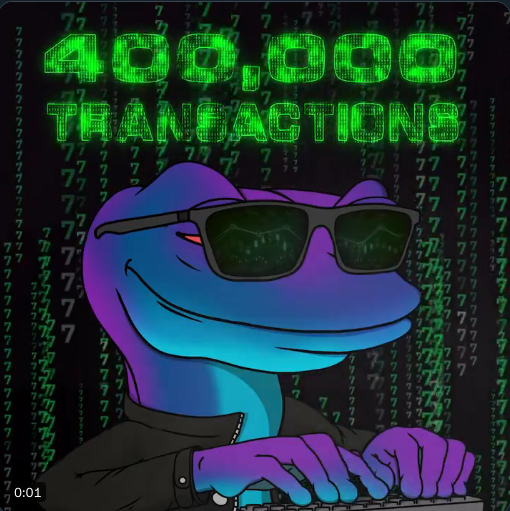 Cardano Milestone: 400k SNEK Transaction!