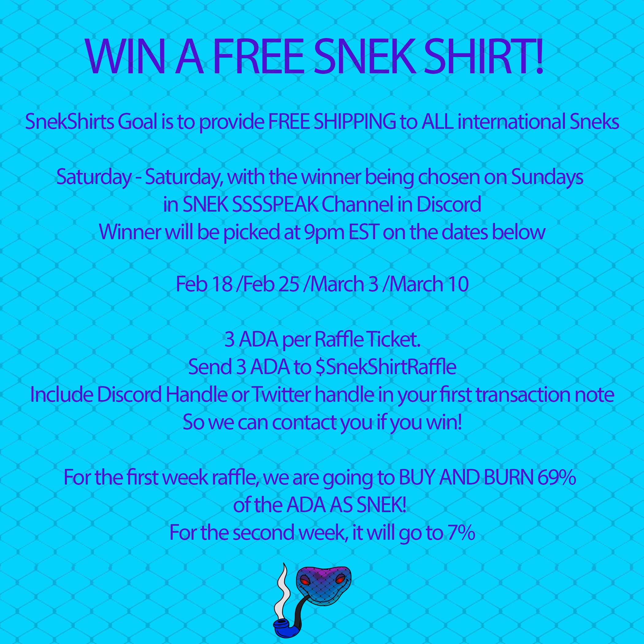 Snekshirts contest