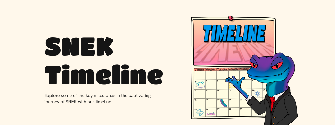 Dive into History: SNEK's Timeline