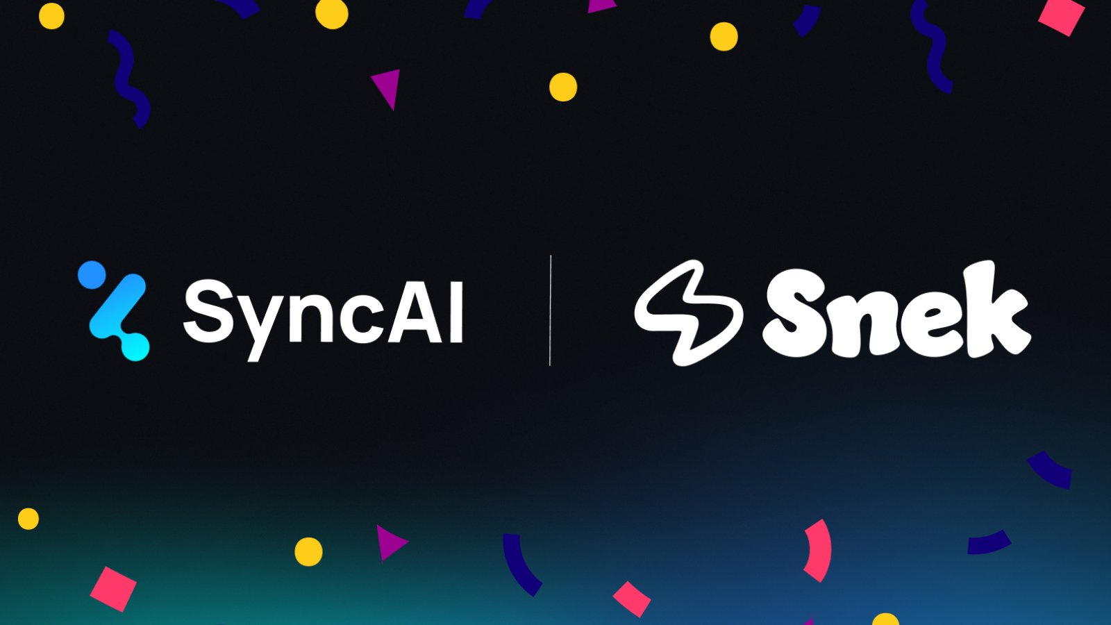 SyncAI partnership with SNEK and SNEK.fun
